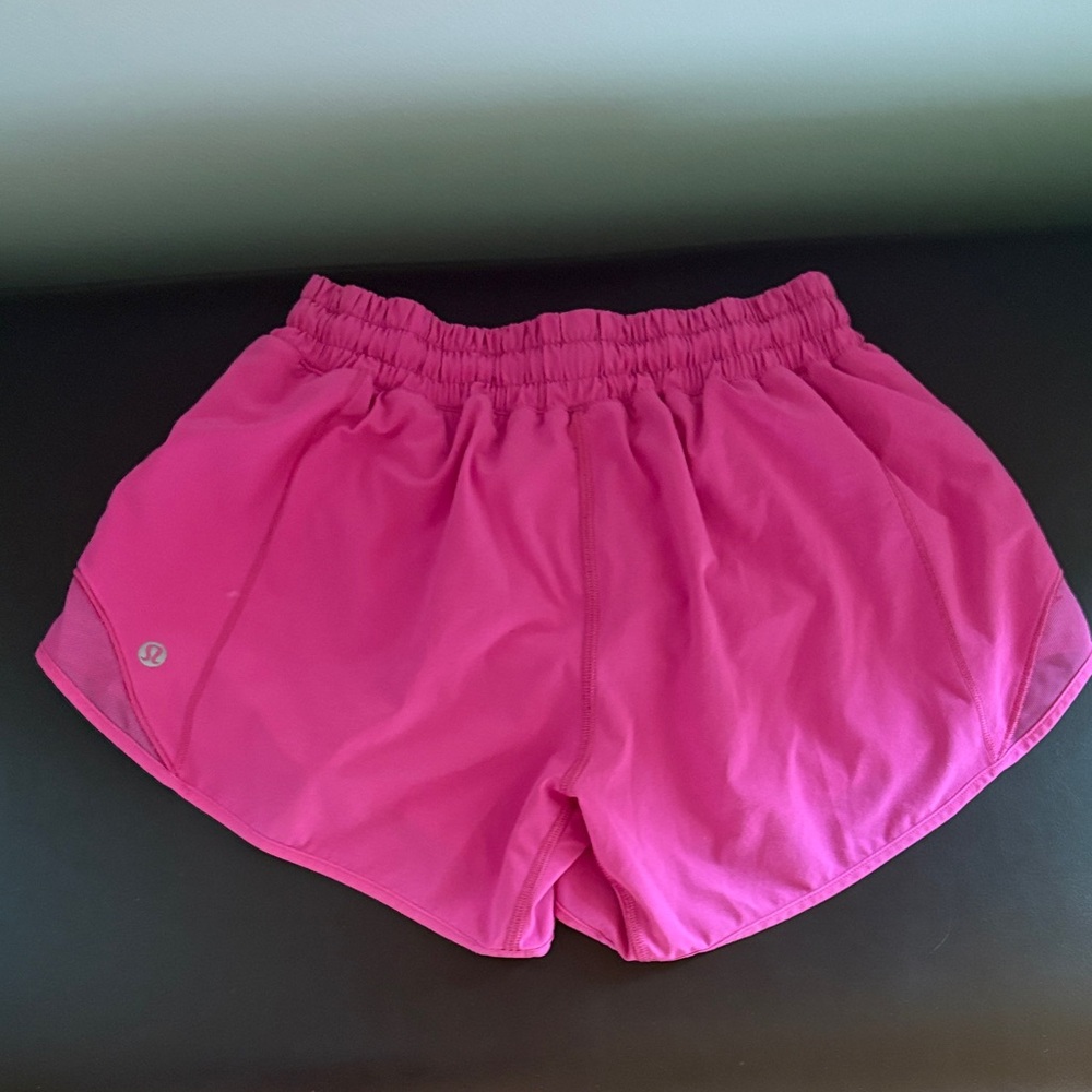 lululemon athletica Vibrant Pink Athletic Shorts